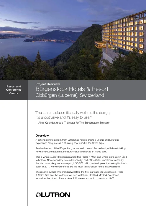 Bürgenstock Hotels & Resort