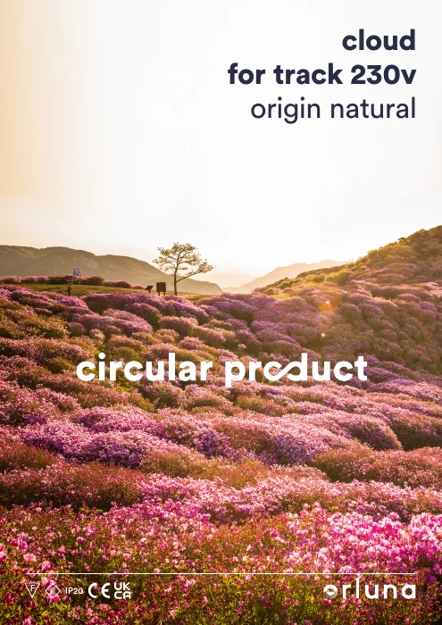 Cloud For 230V Track · Origin Natural