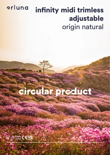 INFINITY MIDI TRIMLESS ADJUSTABLE ORIGIN NATURAL