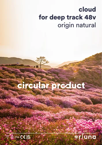 CLOUD FOR DEEP TRACK 48V ORIGIN NATURAL GREEN