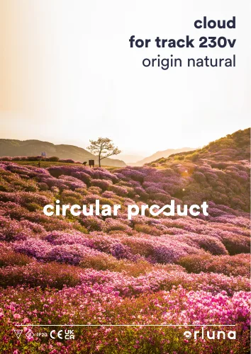 CLOUD FOR TRACK 230V ORIGIN NATURAL GREEN