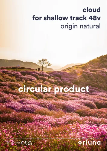 CLOUD FOR SHALLOW TRACK 48V ORIGIN NATURAL GREEN