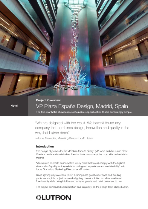 VP Plaza España Design